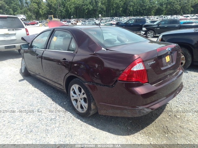 Photo 2 VIN: 3FAHP0HA1CR141343 - FORD FUSION 