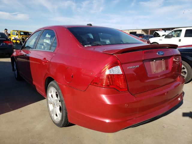 Photo 2 VIN: 3FAHP0HA1CR156358 - FORD FUSION SE 