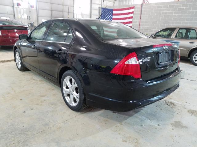 Photo 2 VIN: 3FAHP0HA1CR186735 - FORD FUSION SE 