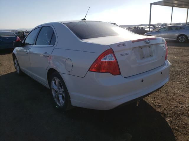 Photo 2 VIN: 3FAHP0HA1CR349559 - FORD FUSION SE 