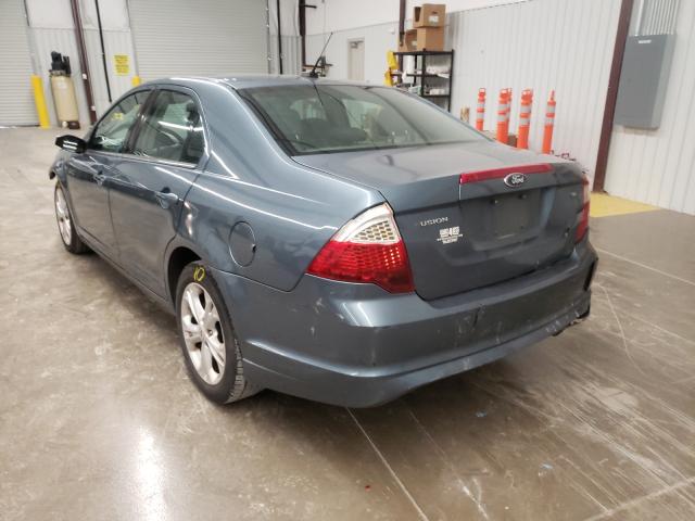 Photo 2 VIN: 3FAHP0HA1CR406973 - FORD FUSION SE 