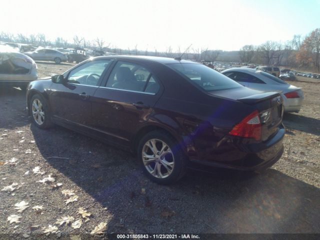 Photo 2 VIN: 3FAHP0HA1CR431775 - FORD FUSION 