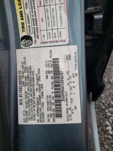 Photo 11 VIN: 3FAHP0HA1CR446597 - FORD FUSION SE 