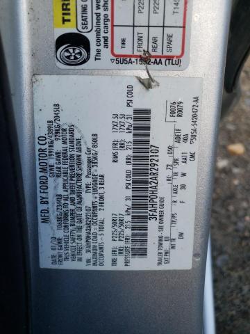 Photo 9 VIN: 3FAHP0HA2AR292107 - FORD FUSION SE 