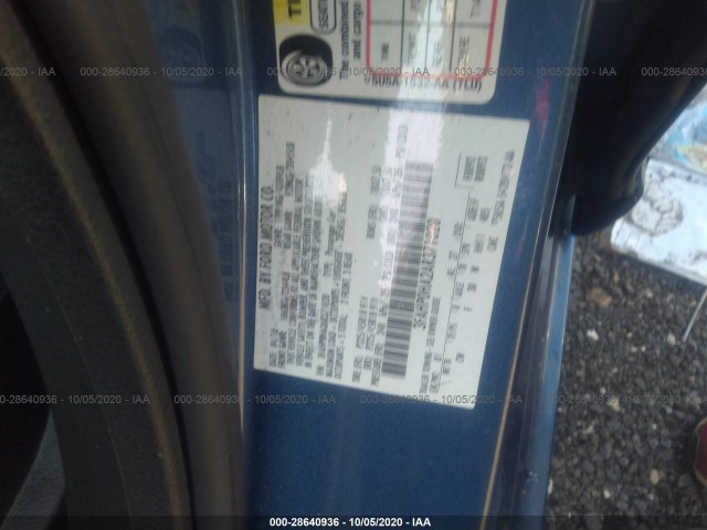 Photo 8 VIN: 3FAHP0HA2AR371020 - FORD FUSION 