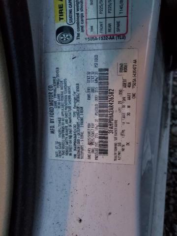 Photo 11 VIN: 3FAHP0HA2AR426582 - FORD FUSION 