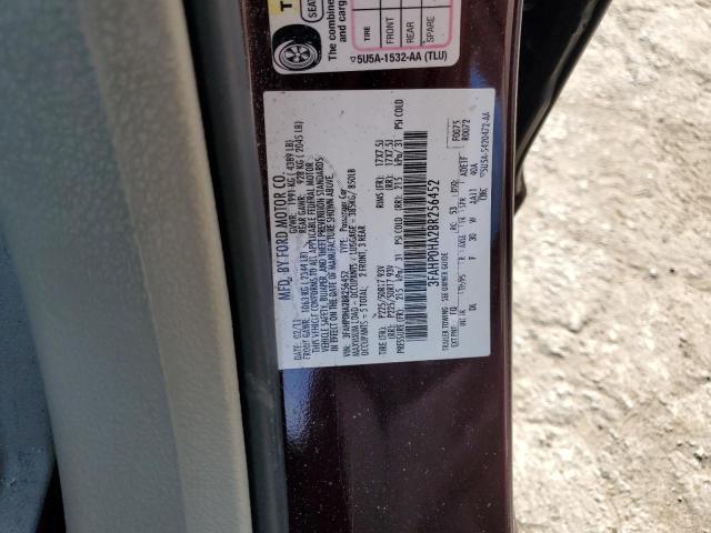 Photo 11 VIN: 3FAHP0HA2BR256452 - FORD FUSION 