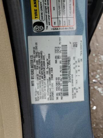 Photo 11 VIN: 3FAHP0HA2BR299821 - FORD FUSION SE 