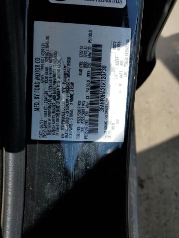 Photo 9 VIN: 3FAHP0HA2CR120730 - FORD FUSION SE 