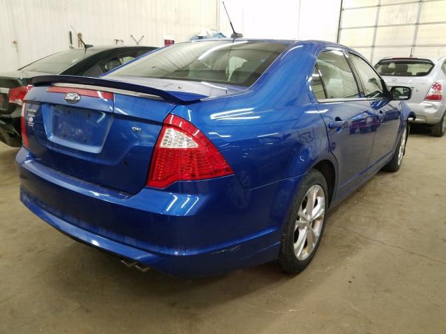 Photo 3 VIN: 3FAHP0HA2CR137706 - FORD FUSION SE 