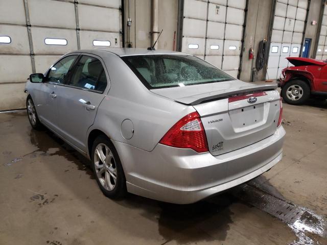 Photo 2 VIN: 3FAHP0HA2CR142355 - FORD FUSION SE 