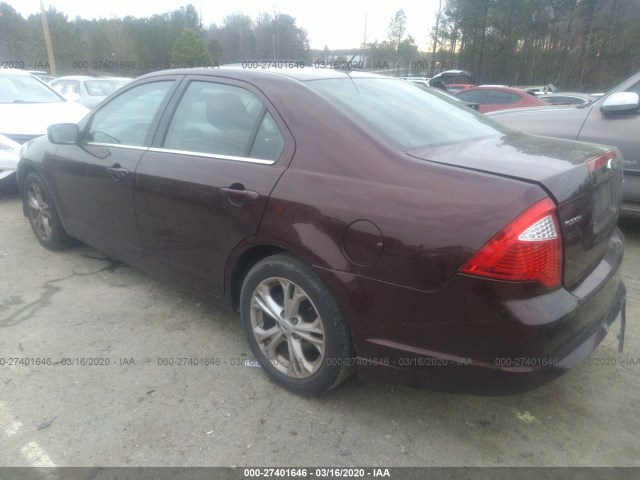 Photo 2 VIN: 3FAHP0HA2CR158152 - FORD FUSION 