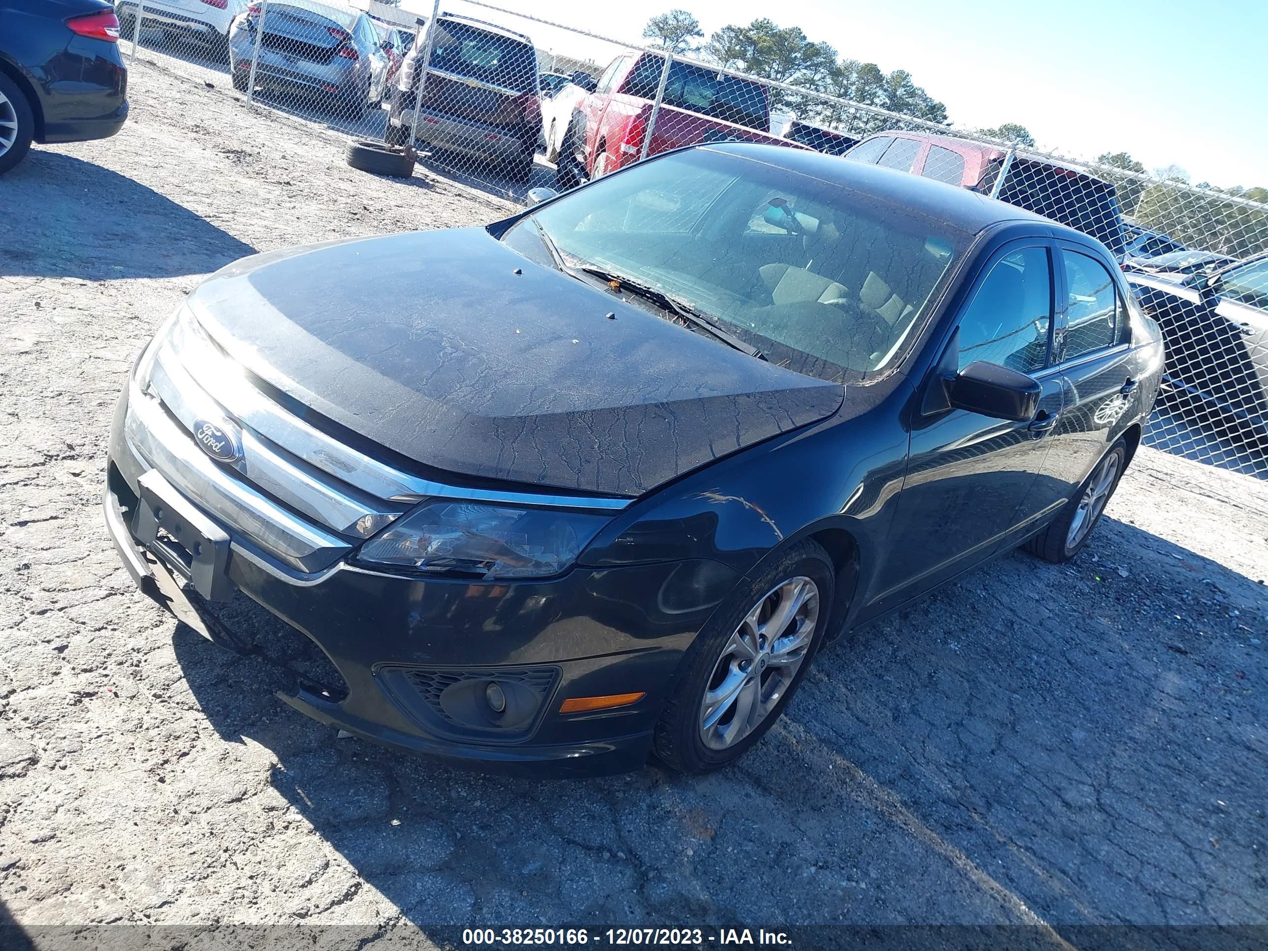 Photo 1 VIN: 3FAHP0HA2CR249552 - FORD FUSION 