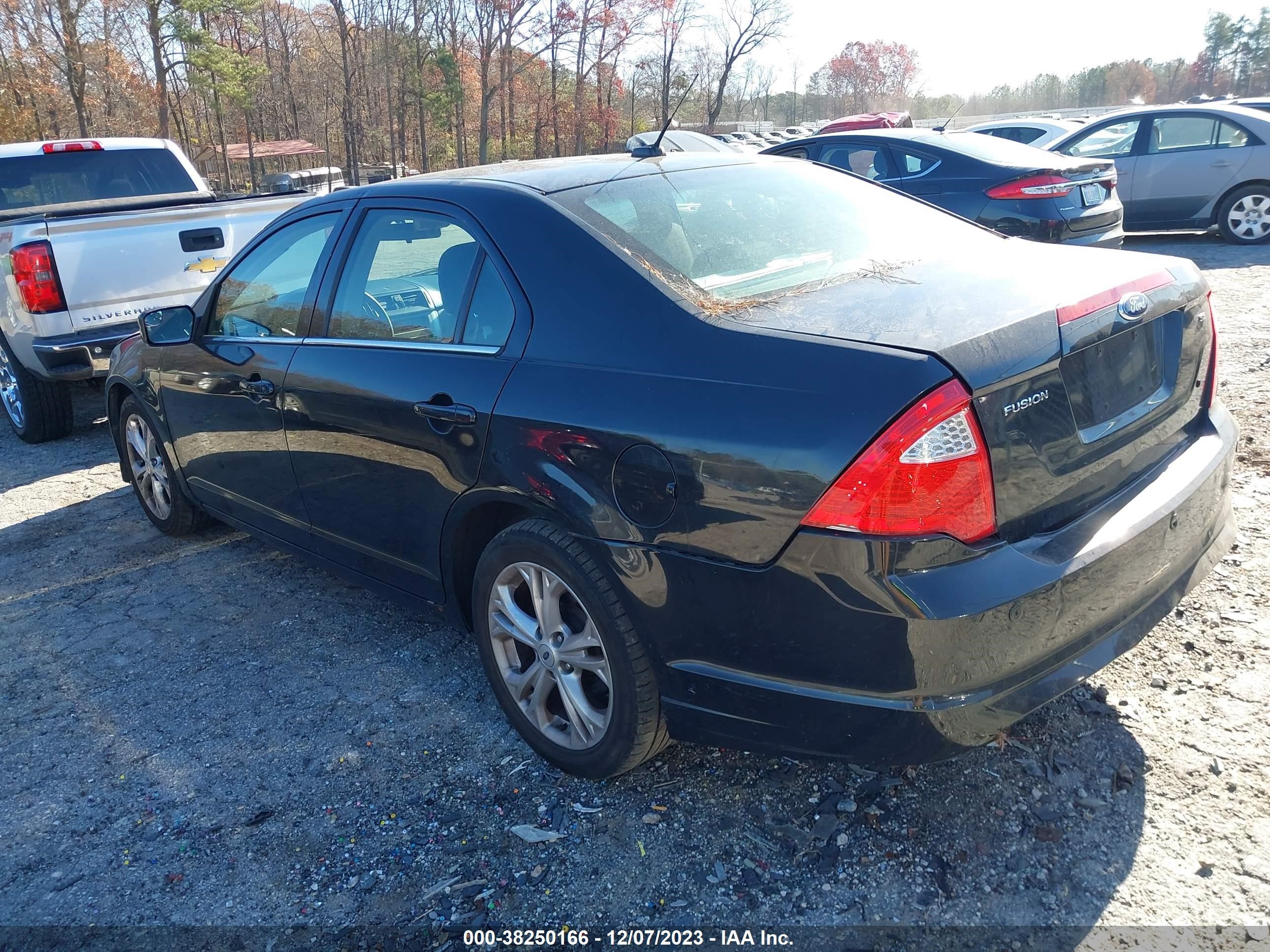 Photo 2 VIN: 3FAHP0HA2CR249552 - FORD FUSION 