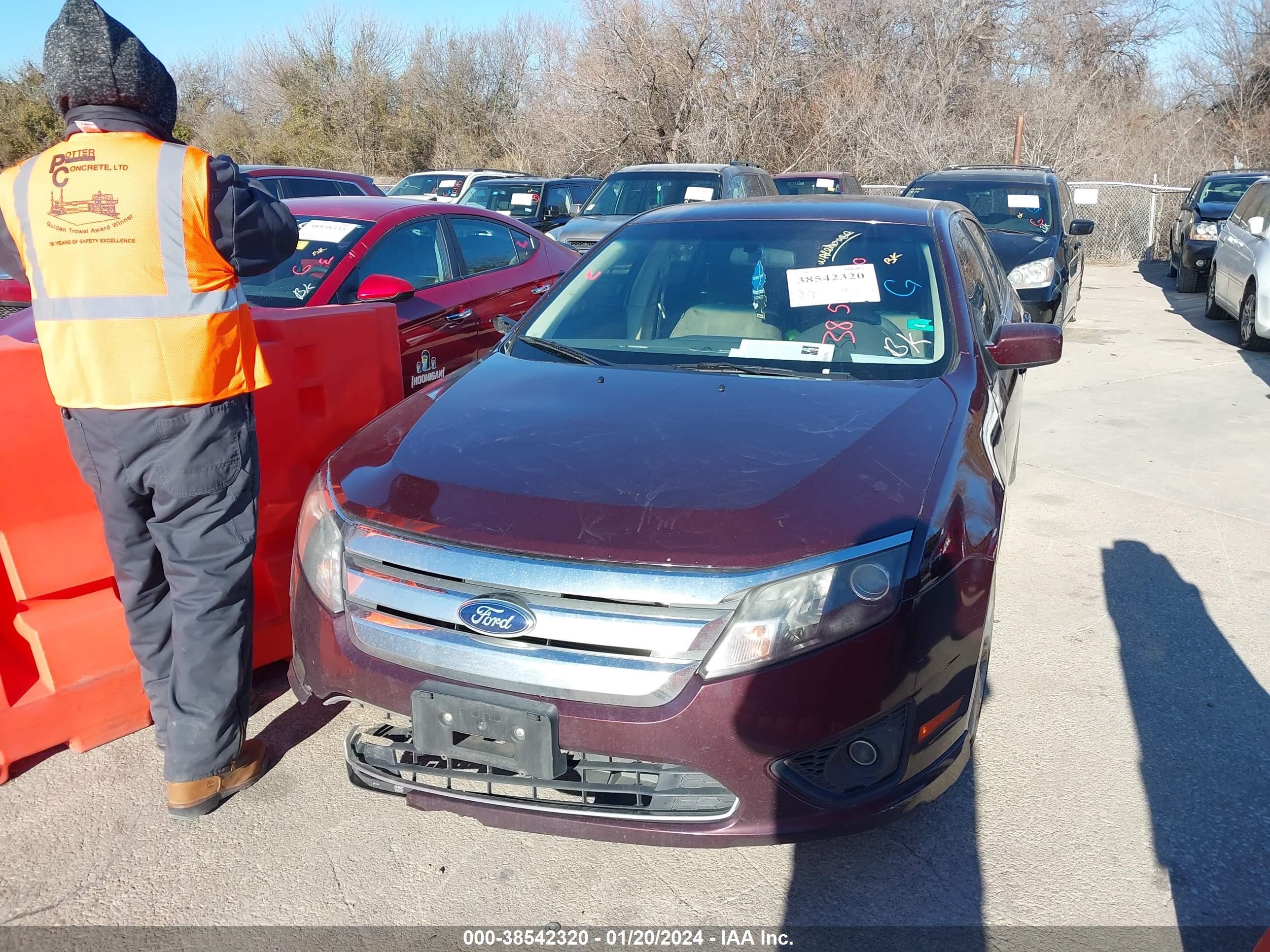 Photo 1 VIN: 3FAHP0HA2CR295821 - FORD FUSION 