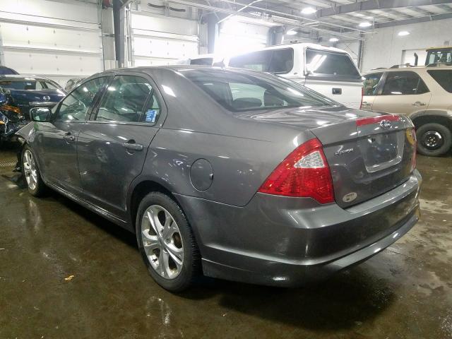 Photo 2 VIN: 3FAHP0HA2CR299707 - FORD FUSION SE 