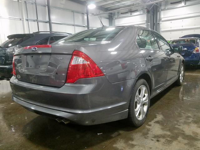 Photo 3 VIN: 3FAHP0HA2CR299707 - FORD FUSION SE 