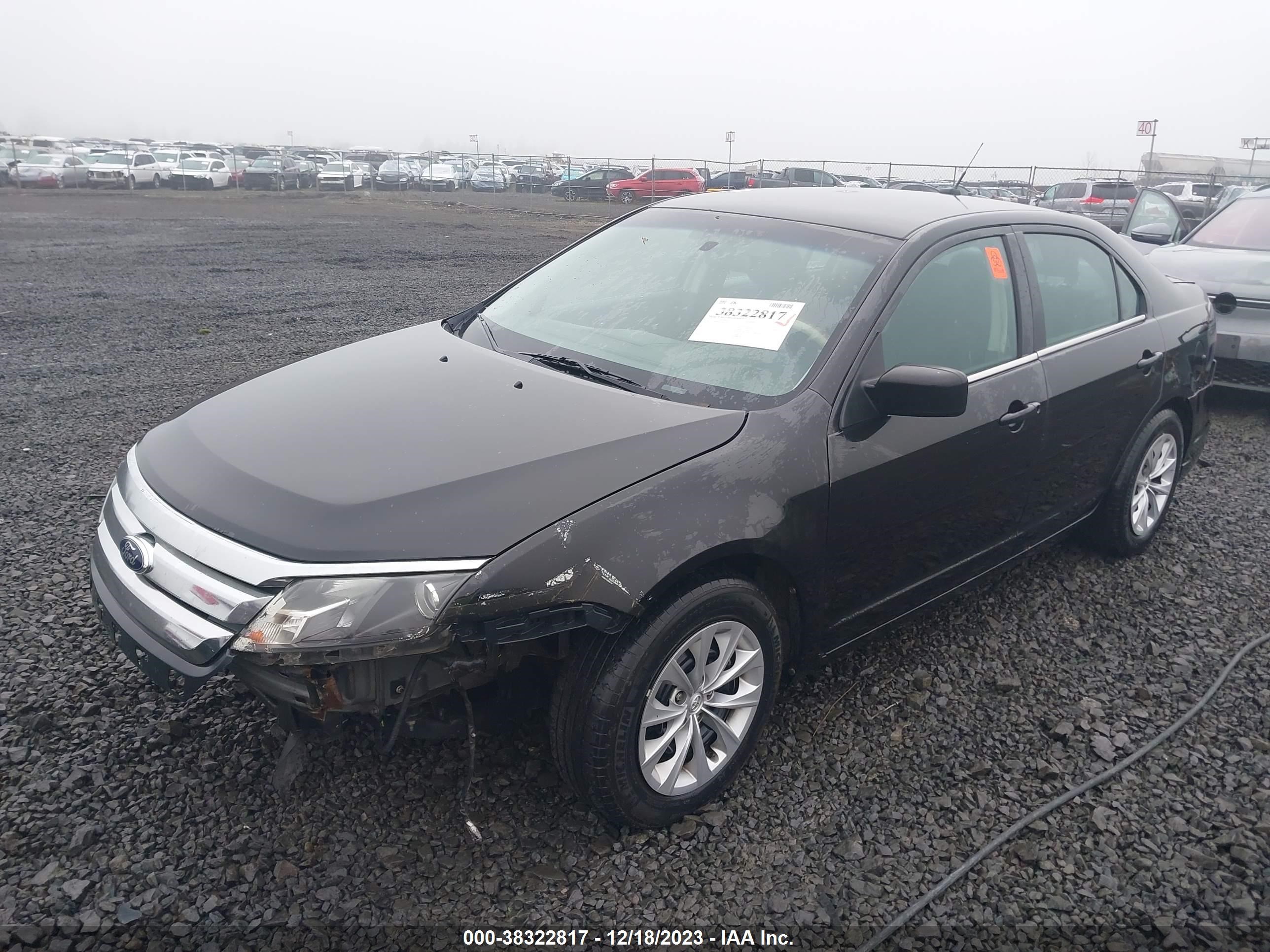 Photo 1 VIN: 3FAHP0HA2CR307305 - FORD FUSION 