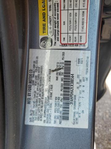 Photo 11 VIN: 3FAHP0HA2CR388564 - FORD FUSION SE 