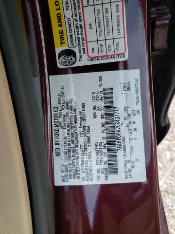 Photo 11 VIN: 3FAHP0HA2CR437777 - FORD FUSION SE 