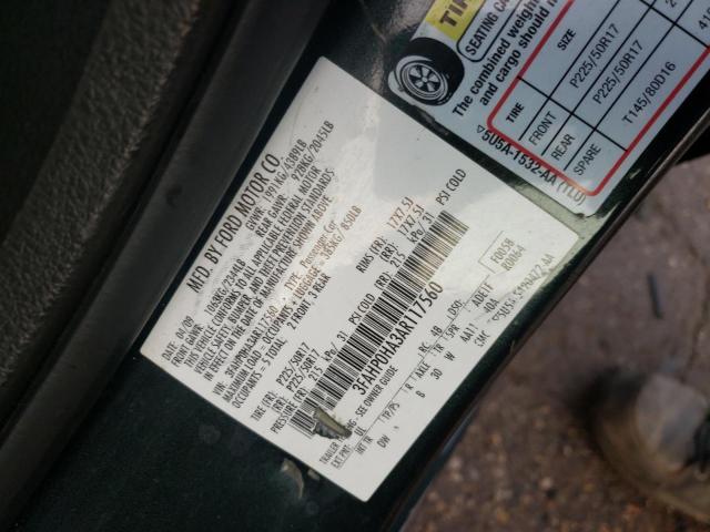 Photo 9 VIN: 3FAHP0HA3AR117560 - FORD FUSION SE 