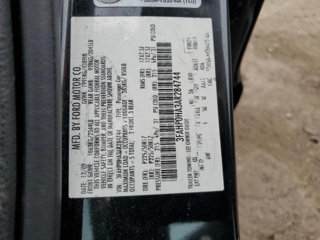 Photo 11 VIN: 3FAHP0HA3AR284744 - FORD FUSION SE 