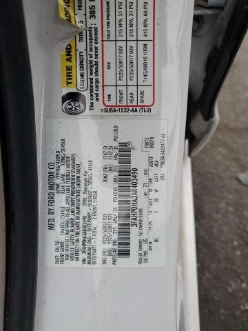 Photo 11 VIN: 3FAHP0HA3AR403490 - FORD FUSION SE 