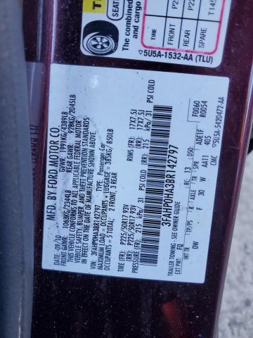 Photo 11 VIN: 3FAHP0HA3BR142797 - FORD FUSION 