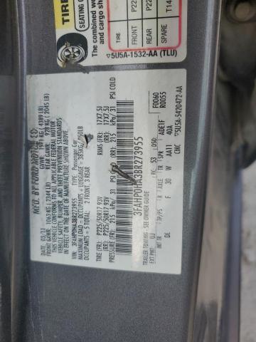 Photo 11 VIN: 3FAHP0HA3BR273955 - FORD FUSION SE 