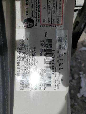 Photo 11 VIN: 3FAHP0HA3BR332714 - FORD FUSION SE 