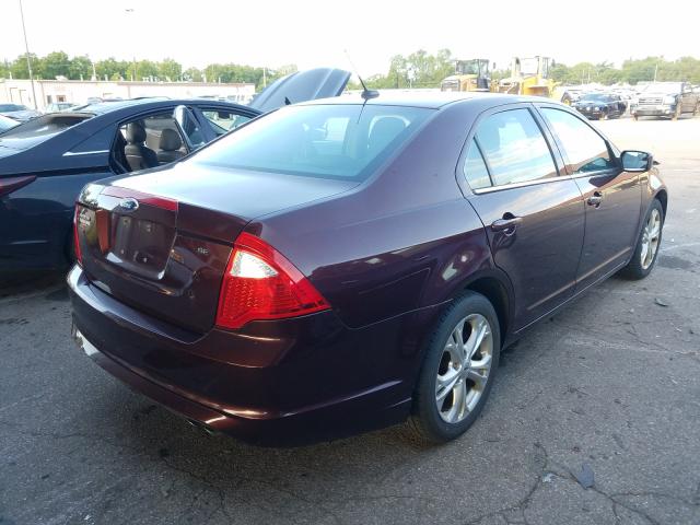 Photo 3 VIN: 3FAHP0HA3CR150058 - FORD FUSION SE 