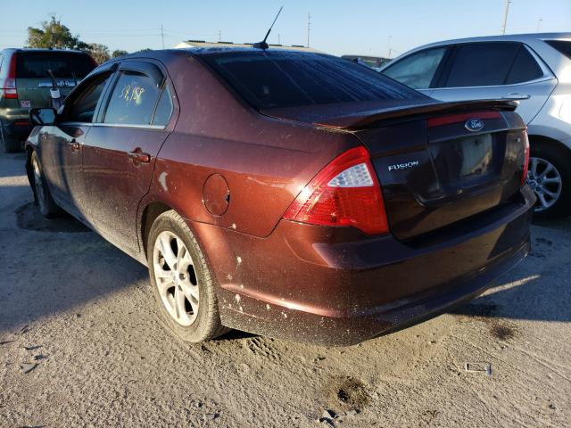 Photo 2 VIN: 3FAHP0HA3CR161559 - FORD FUSION SE 