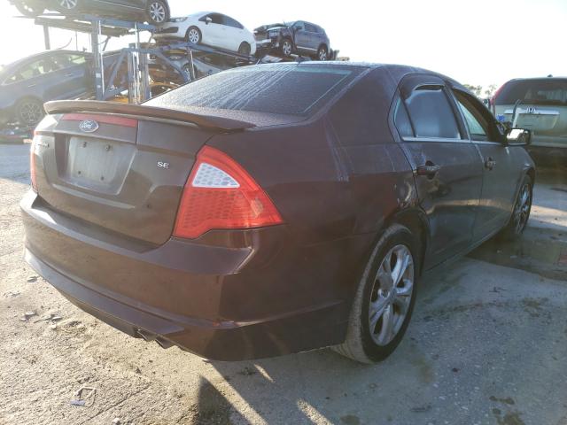 Photo 3 VIN: 3FAHP0HA3CR161559 - FORD FUSION SE 