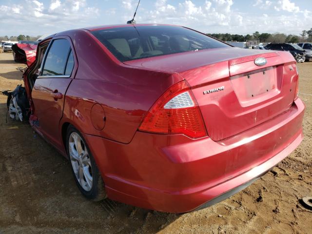 Photo 2 VIN: 3FAHP0HA3CR216382 - FORD FUSION SE 