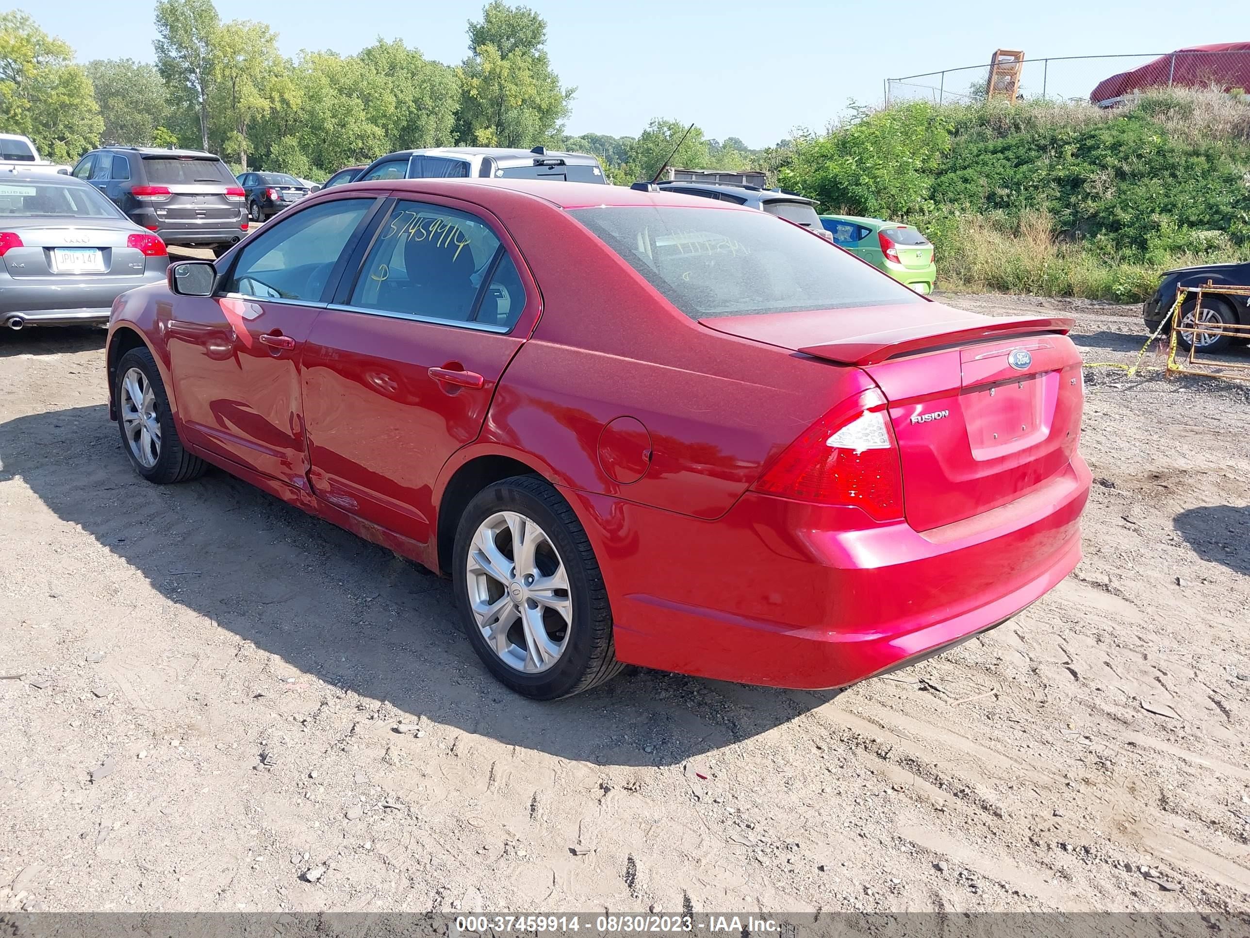 Photo 2 VIN: 3FAHP0HA3CR257790 - FORD FUSION 