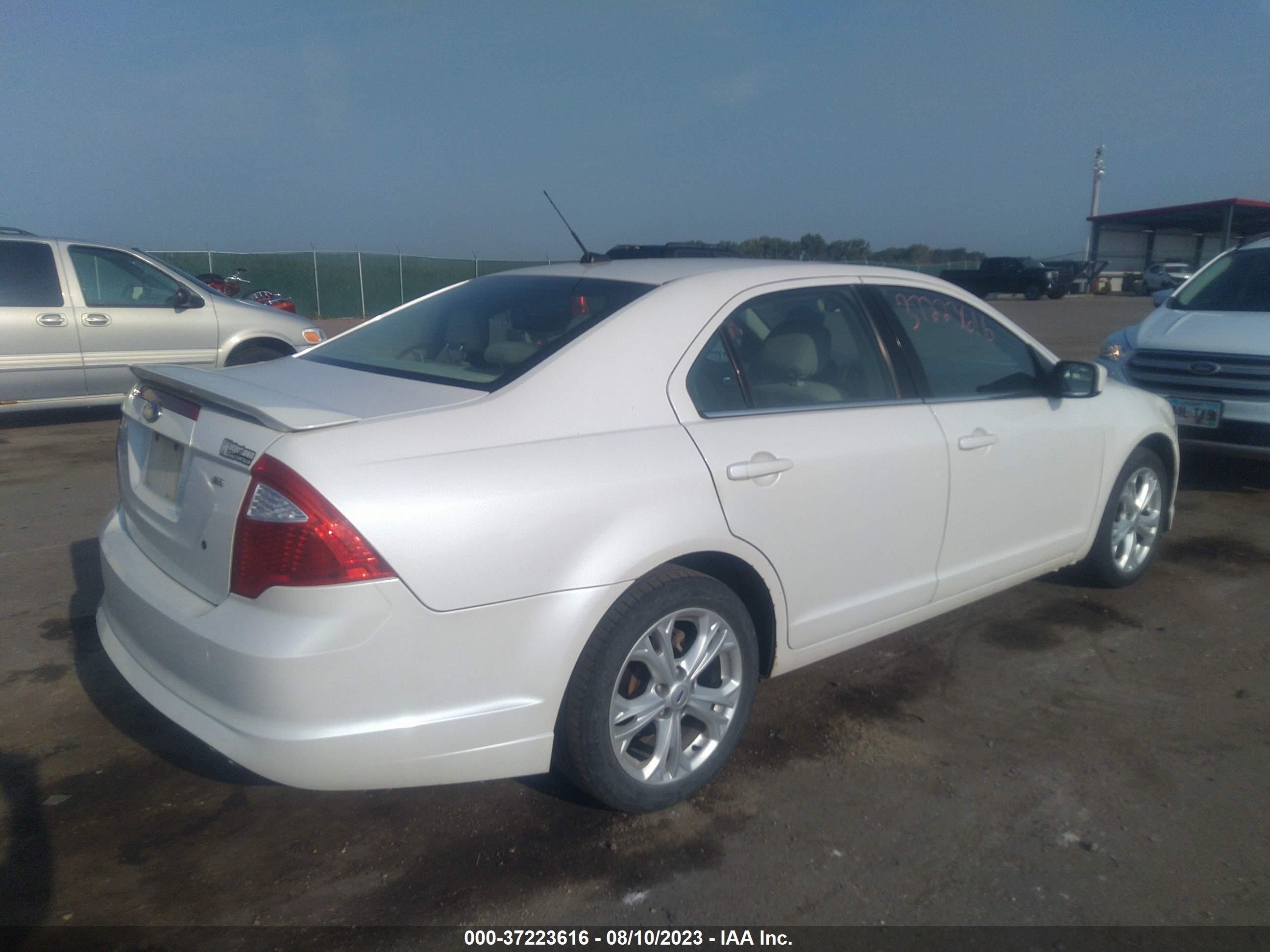 Photo 3 VIN: 3FAHP0HA3CR310391 - FORD FUSION 