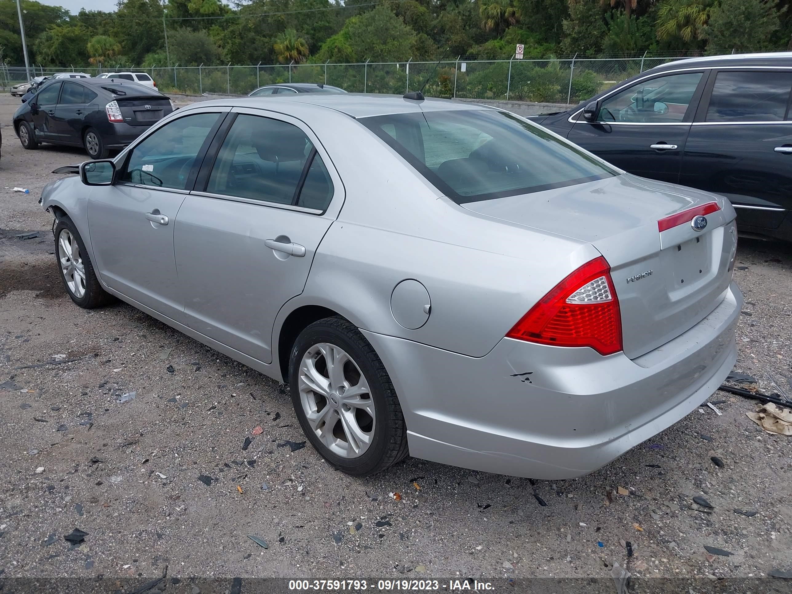 Photo 2 VIN: 3FAHP0HA3CR367464 - FORD FUSION 