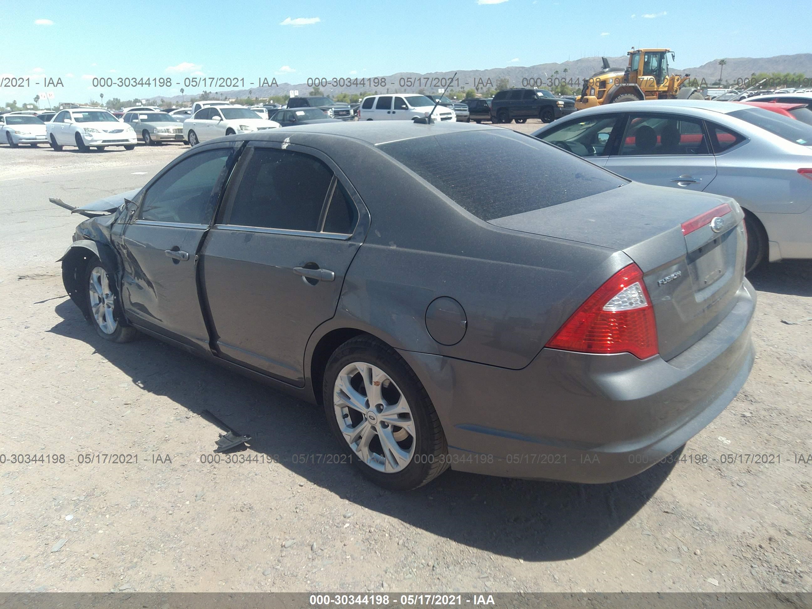 Photo 2 VIN: 3FAHP0HA3CR416386 - FORD FUSION 