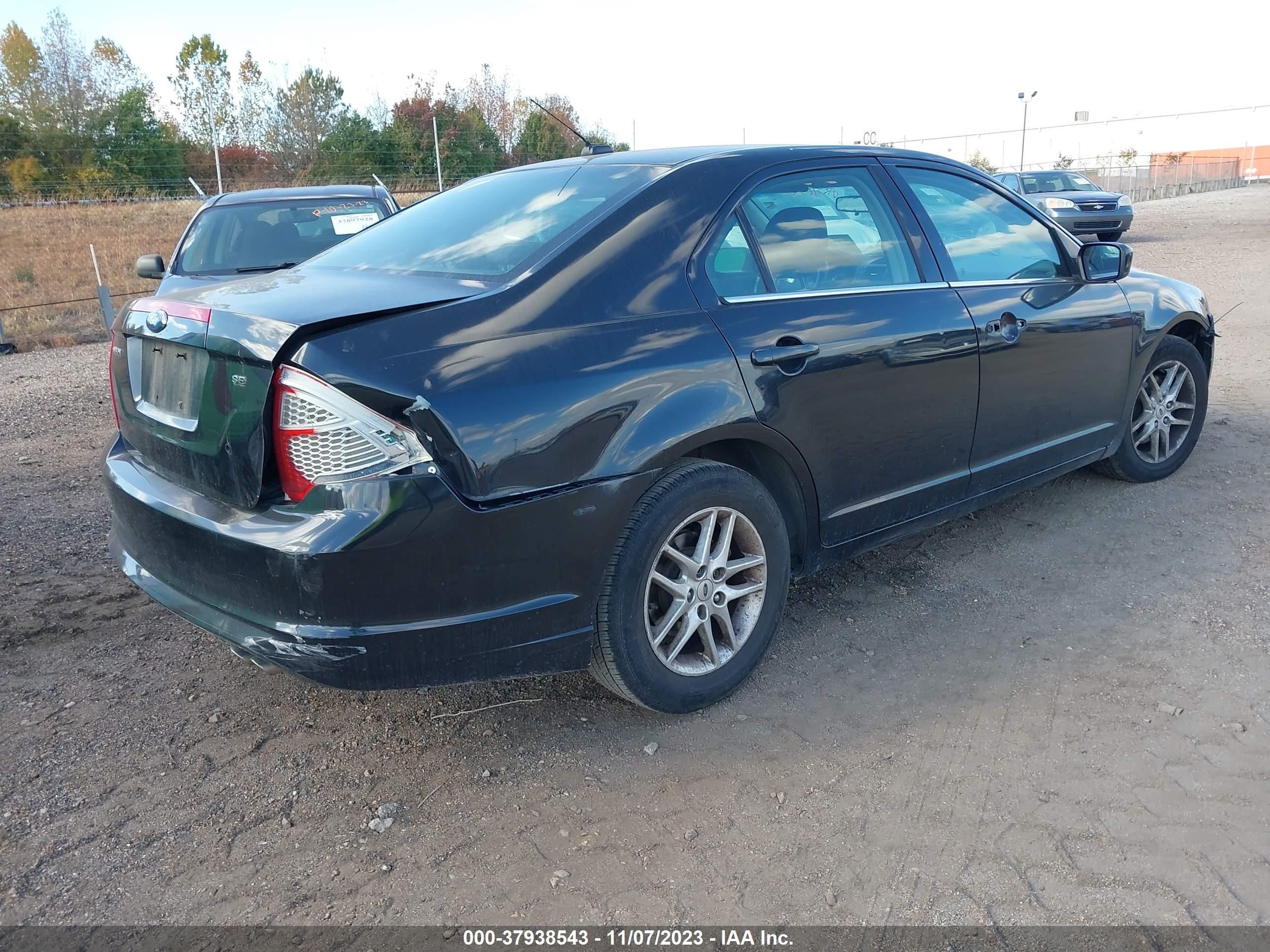 Photo 3 VIN: 3FAHP0HA4AR162930 - FORD FUSION 