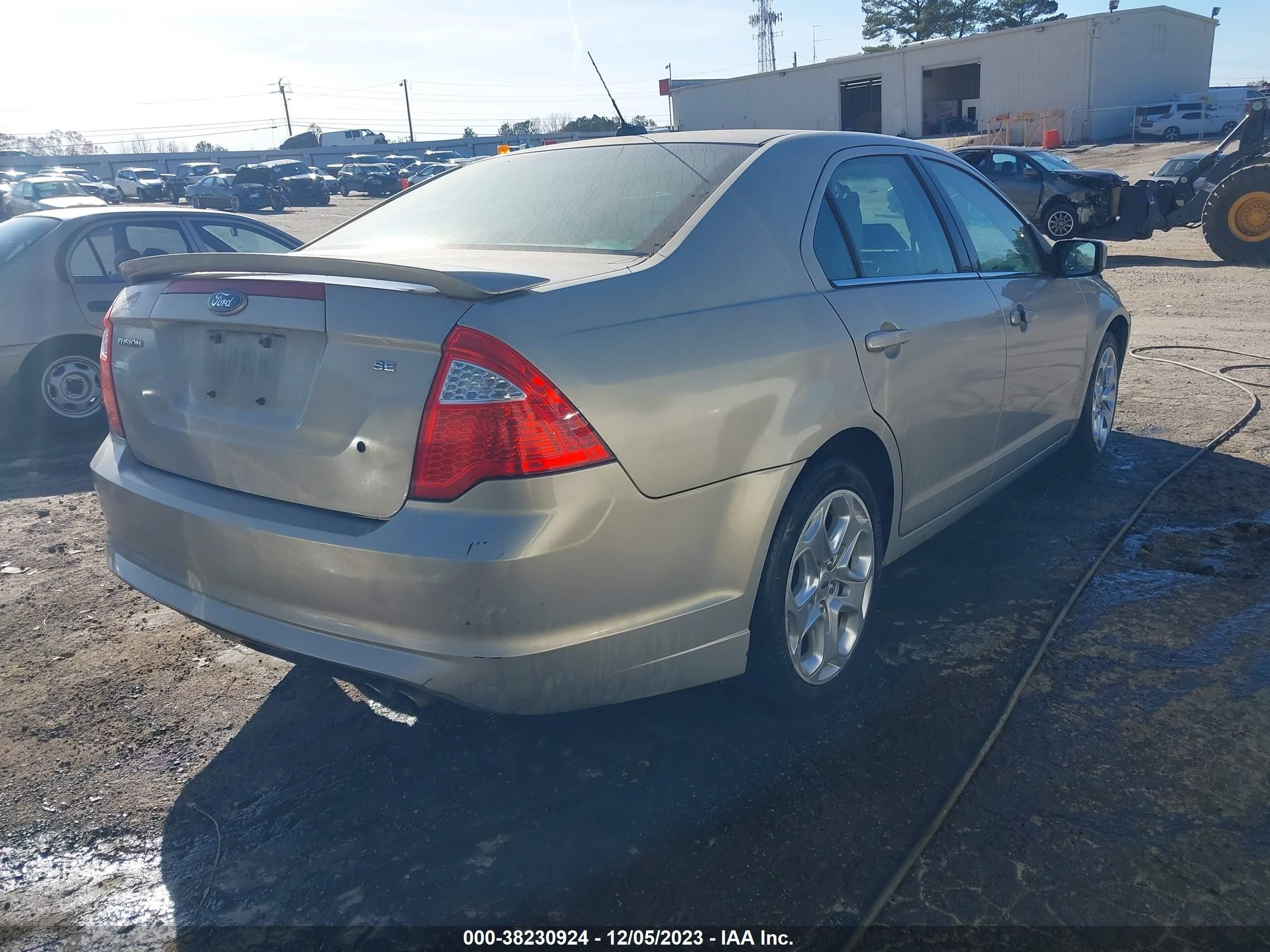 Photo 3 VIN: 3FAHP0HA4AR274823 - FORD FUSION 