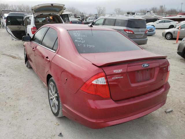 Photo 2 VIN: 3FAHP0HA4AR393990 - FORD FUSION SE 