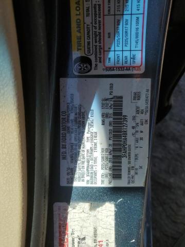 Photo 11 VIN: 3FAHP0HA4BR127399 - FORD FUSION 