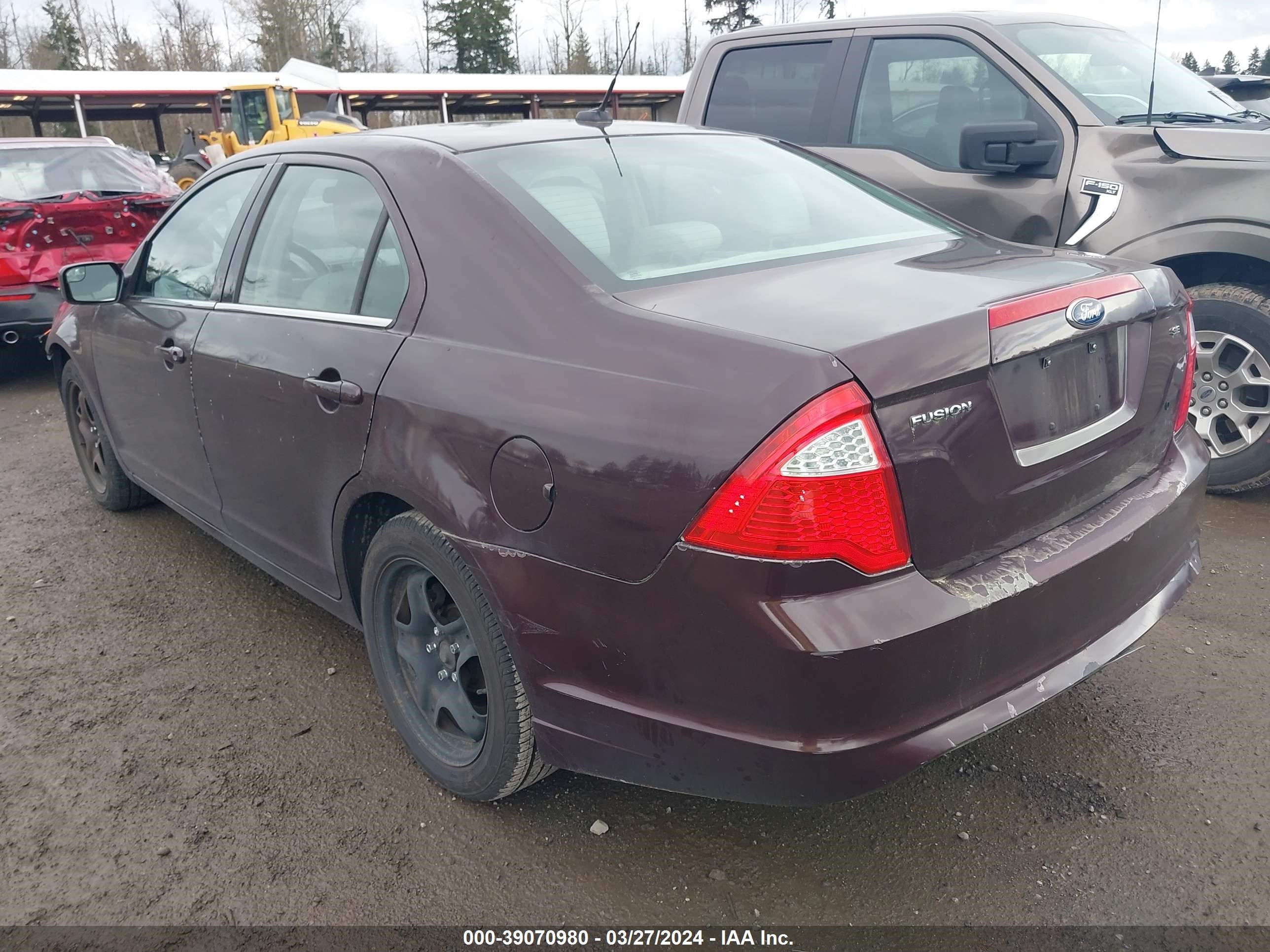 Photo 2 VIN: 3FAHP0HA4BR244397 - FORD FUSION 