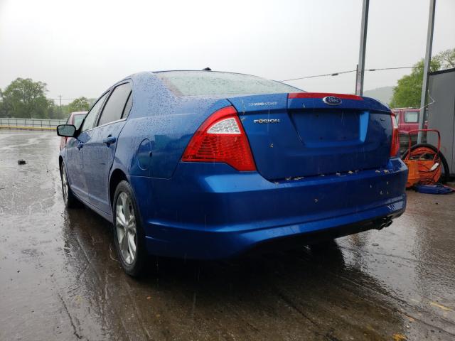 Photo 2 VIN: 3FAHP0HA4CR107185 - FORD FUSION SE 