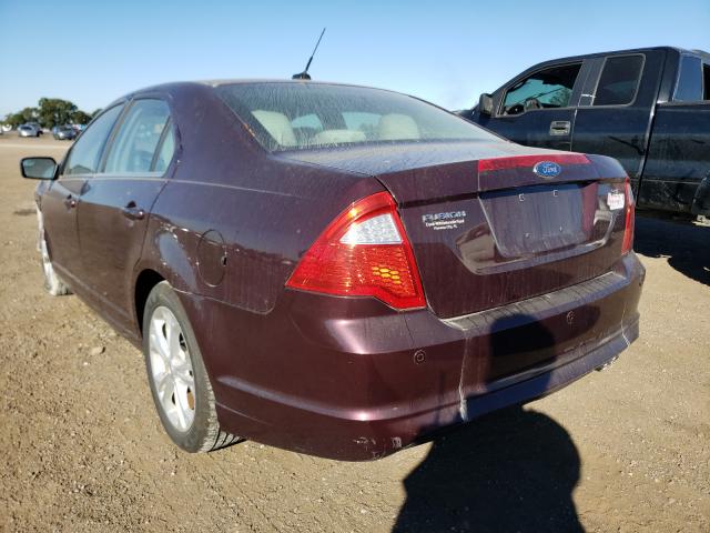 Photo 2 VIN: 3FAHP0HA4CR222496 - FORD FUSION SE 