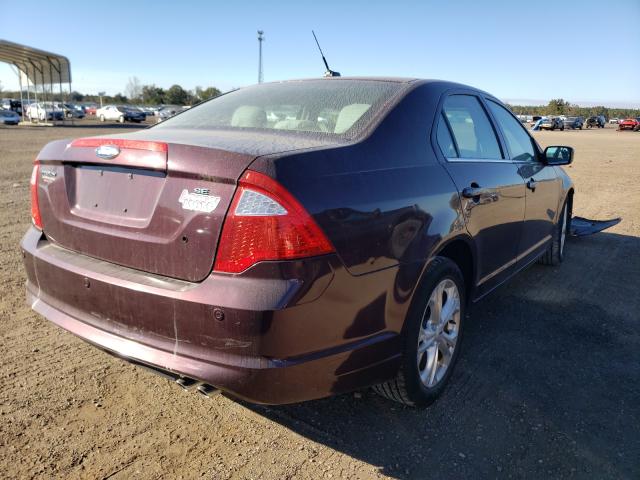 Photo 3 VIN: 3FAHP0HA4CR222496 - FORD FUSION SE 