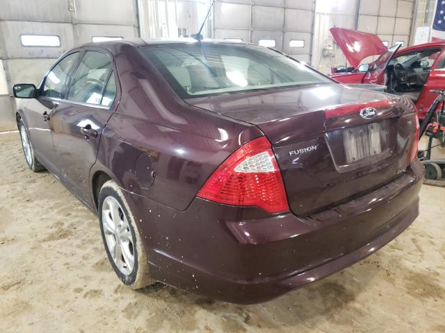 Photo 2 VIN: 3FAHP0HA4CR327300 - FORD FUSION SE 