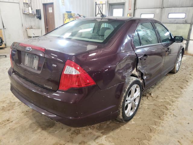 Photo 3 VIN: 3FAHP0HA4CR327300 - FORD FUSION SE 