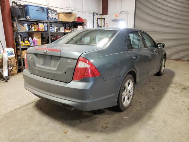 Photo 3 VIN: 3FAHP0HA4CR398402 - FORD FUSION SE 