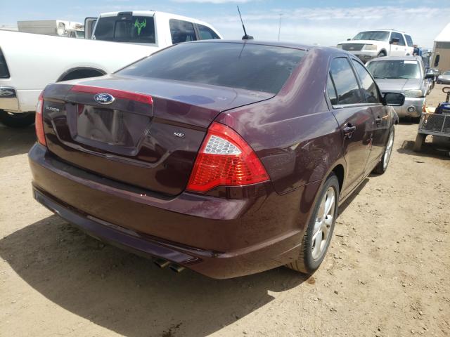 Photo 3 VIN: 3FAHP0HA4CR434671 - FORD FUSION SE 